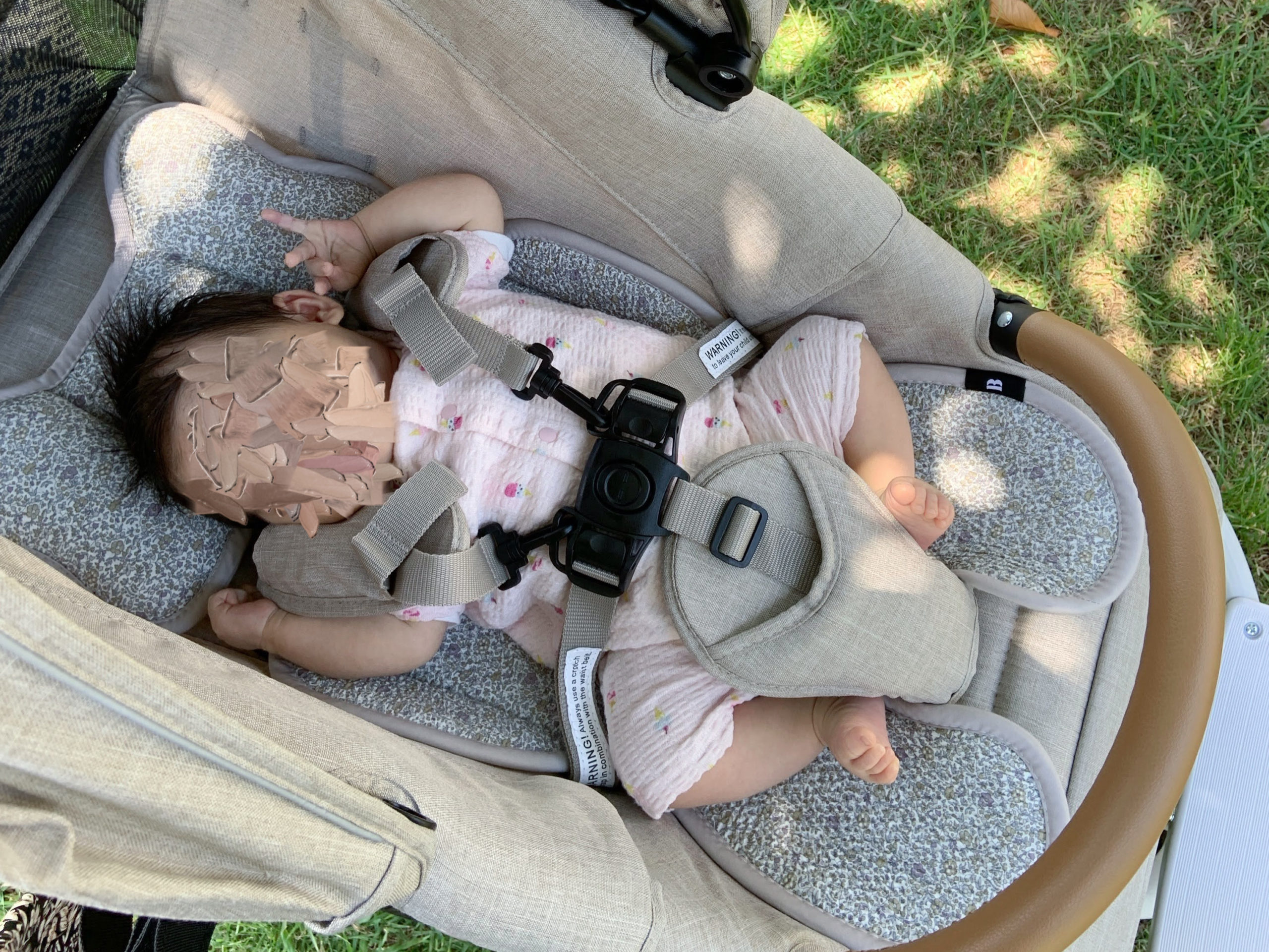 生後2ヶ月でエアバギー